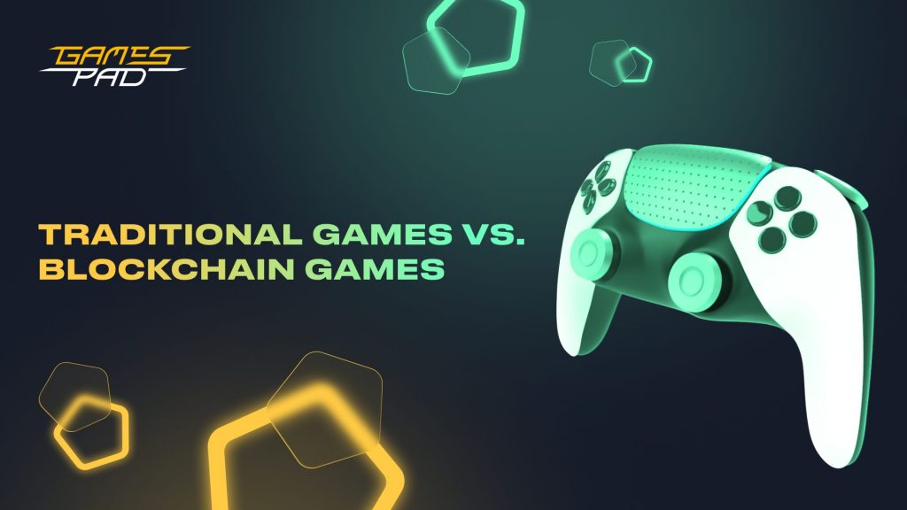 crypto gaming vs traditional gaming