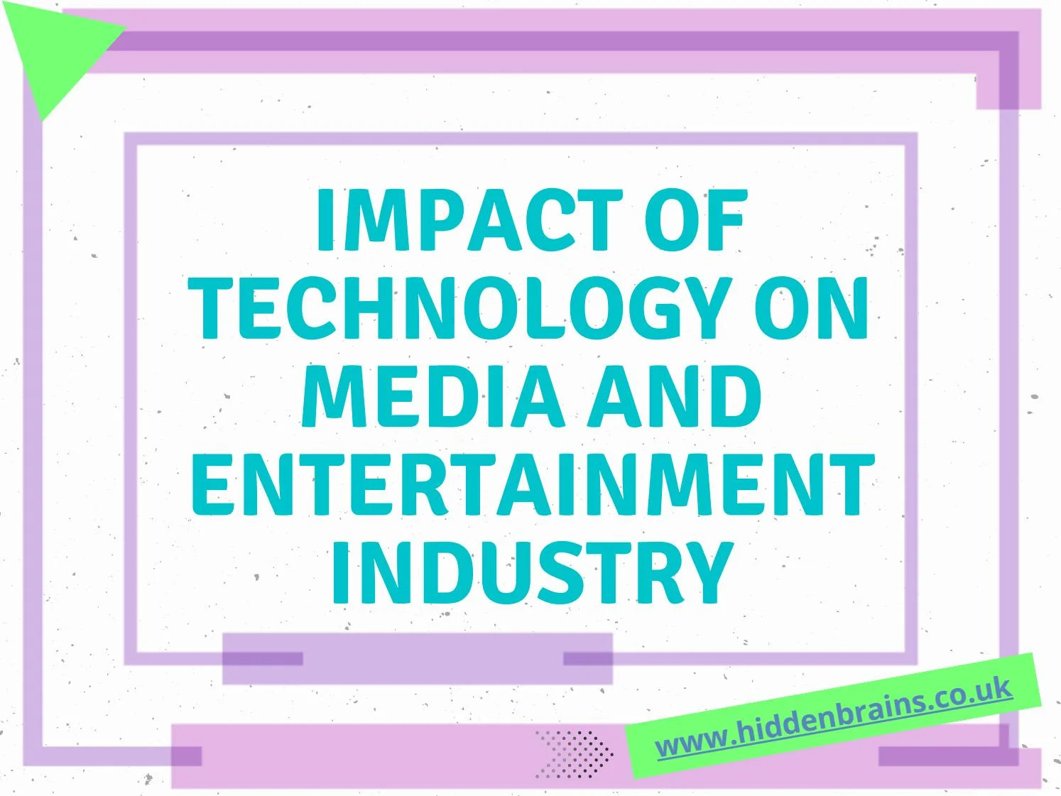 influence of technology on entertainment sector
